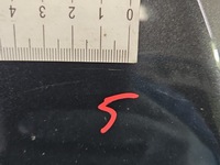 фото thumb №7, Капот передняя citroen c5 iii x7 grafitowy eypc