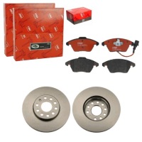 фото thumb №1, Trw dtec гальмівні диски+ гальмівні колодки перед skoda superb ii yeti