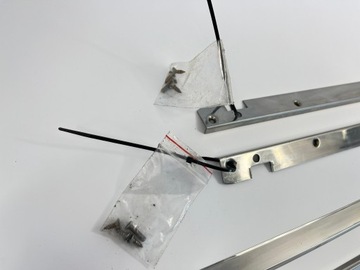 фото thumb №7, Направляючі ковзани хром люк mercedes w124 ce купе w201 190