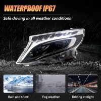 фото thumb №9, Фара передня kpl vland повний led тюнінг mercedes vito v-klasa w 447 2014-