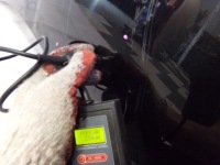 фото thumb №10, Капот крышка двигателя mercedes slk r171 lift w171 197 чёрный obsydianu