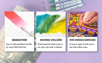 Pisak Zig Clean Color Real Brush - натуральный бежевый