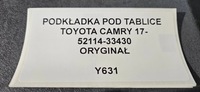 фото thumb №3, Подкладка pod номерной знак toyota camry viii 17-