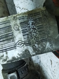 Привідний вал довга правий перед renault clio 3 1.5 dci в Україні, фото thumb