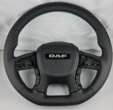 фото thumb №1, Руль daf xf106 срезанная obszycie декоры модификации