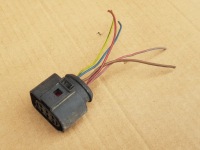 Вкладыш фонари w крыло - правый задний  + штекер / - audi a4 b7 - 04-08 - седан Оригинал, фото thumb