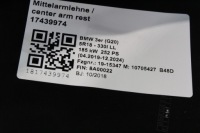 Тунель середній підлокітник nić czerwona bmw g20 Недорого, фото thumb