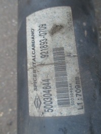фото thumb №5, Wał приводной 3,12 m iveco daily 2.3 06- euro 4