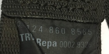 фото thumb №6, Pas безпеки скоба застібка задній mercedes 124 1248608585