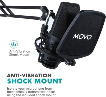 Студийный конденсаторный микрофон Movo VSM-7.