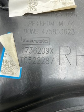 фото thumb №8, Opel crossland 2021 права сторона обшивки / обшивка двері задніх 1736209x