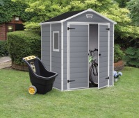 Садовый сарай для инструментов Keter MANOR 6x5DD, размеры 185x152 см