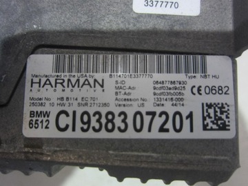 фото thumb №9, Bmw f10 f30 x3 f25 f15 считыватель модуль навигации high nbt 65126826793 9383072