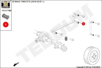 фото thumb №6, Втулка ресора renault t. master 10- задня нижня, do ресора