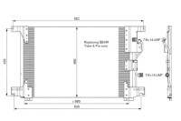 фото thumb №2, Конденсатор кондиціонера 680x460x18 mercedes actros actros mp2 mp3