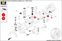 фото thumb №15, Tedgum 00507674 підшипниковий вузол, важіль