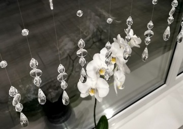 Макаронные шторы BEAUTIFUL DROPS кристаллы 100 см