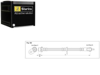 фото thumb №1, Шланг тормозной el. starline ha g.1236