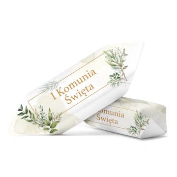 Krówki na Pierwszą Komunię Świętą 1 KG - MIX 7 wzorów - szybka wysyłka