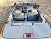 фото thumb №11, Захист заглушка замка кришки дах mercedes w124 cabrio 1247570308 a124