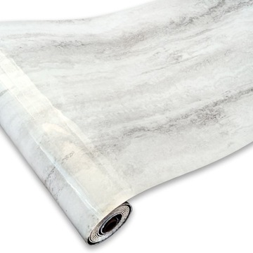 Самоклеящаяся виниловая плитка Marble Light Beige 60х300 см в рулоне