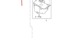 фото thumb №8, Jaguar f-pace x761 заглушка бака расширительный nowa оригинальная jde331