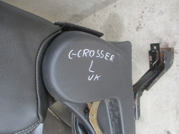 фото thumb №5, Сидіння лівий перед citroen c-crosser uk шкіра шкіряний