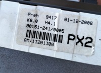 фото thumb №8, Панель обдув кондиціонера opel astra h 06r хетчбек 13201300px2