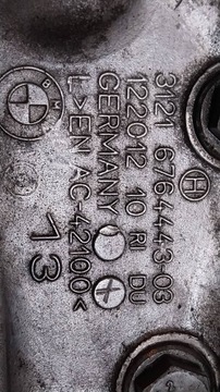 фото thumb №6, Поворотна опора ступиця супорт лівий перед 6764443 bmw e90 e91 e92 e93 e81 e82 e87