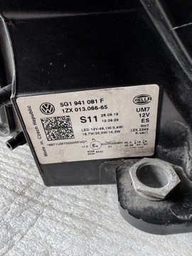 фото thumb №8, Передня ліва лампа повний led volkswagen golf vii gte рестайлінг