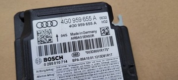 A7 4G МОДУЛЬ ДАТЧИКА ПОДУШКИ БЕЗОПАСНОСТИ 4G0959655A A6 C7 4G