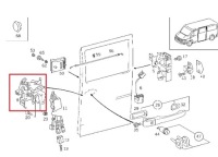 фото thumb №11, New mb sprinter w903 left сторона sliding door lock a9017301235 оригинал