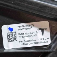 фото thumb №6, Подъемник стекло задних левых дверь tesla model y 149551200d 13837377 2020