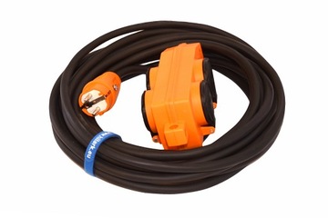 Удлинительный кабель OW H05RR-F 3х2,5 2м С РАЗДЕЛИТЕЛЕМ