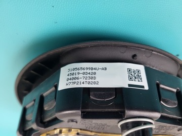 фото thumb №12, Toyota yaris iii 14r рестайлінг капот консоль панель air bag подушка ремені 5d