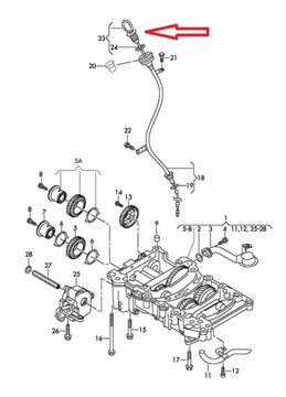 Байонет 2.0 TDI AUDI A4 B8 Q5 2010-2012 гг.