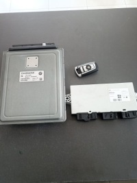 фото thumb №1, Набор стартовый модуль dme cas ключ bmw f04 n63