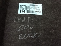 фото thumb №10, Nissan leaf ii 2 2020 коврик обшивка салона