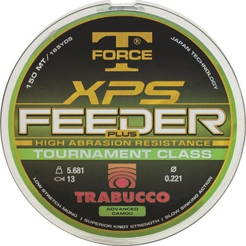 TRABUCCO T-FORCE XPS FEEDER PLUS LINE 0,30 мм 150 м