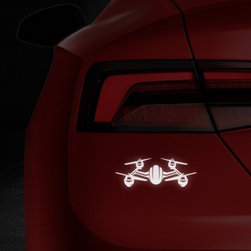 СУПЕРСВЕТООТРАЖАЮЩАЯ НАКЛЕЙКА АВТОМОБИЛЬНАЯ НАКЛЕЙКА ДЛЯ БПЛА ДРОНА