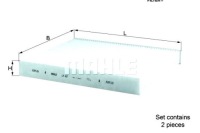 Фильтр салонный knecht 80001210 cp1442 e2978li2 cu2 Цена, фото thumb