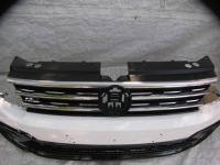 фото thumb №3, Vw tiguan 2 ii 5n r-line 16- бампер передний r-line решётка радиатора kielce-gliwice