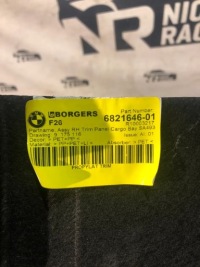 фото thumb №11, Салон багажника комплект bmw x4 f26 7337587 7337594 7337591 7337592