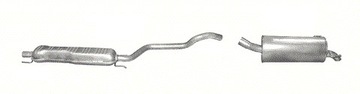 фото thumb №1, Глушники комплект opel zafira b poj.1,6+1,8+2,2 +хомути