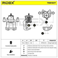 Суппорт тормозной к vw golf vii хэтчбек ridex 78 Оригинал, фото thumb