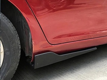 фото thumb №9, Подовжувач планка порогів бампера 48cm універсальні спліттер тюнінг блиск
