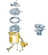 фото thumb №1, Vw passat b6 насос поплавок топлива оригинальный номер 3c0919050aa
