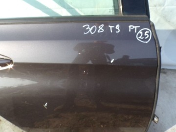 фото thumb №5, Двері правий зад peugeot 308 t9 хетчбек