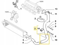 фото thumb №2, Lancia delta 1.6 d multijet труба wąż інтеркулер