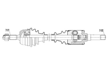 фото thumb №11, Піввісь привідна права citroen saxo 99-03